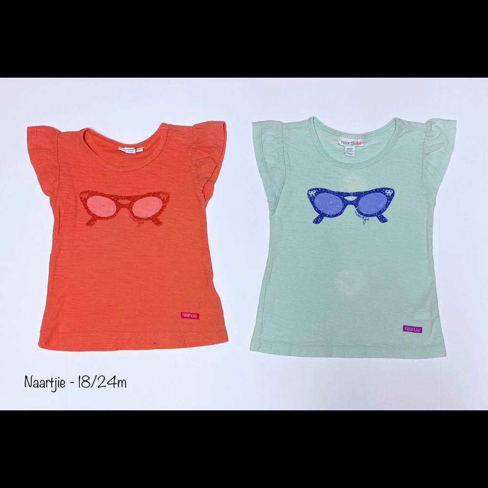 Naartjie Sunglasses Tee Bundle Lot - 18/24m